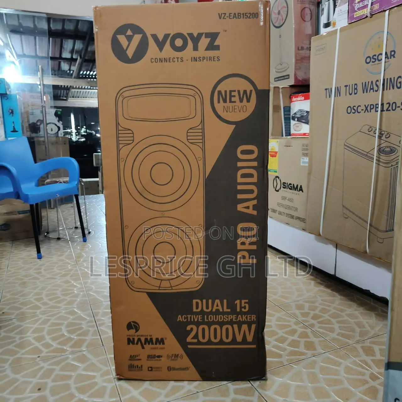 Enjoy Unbeatable Prices on Our Flawless 2000W Voyz Bluetooth Speaker
