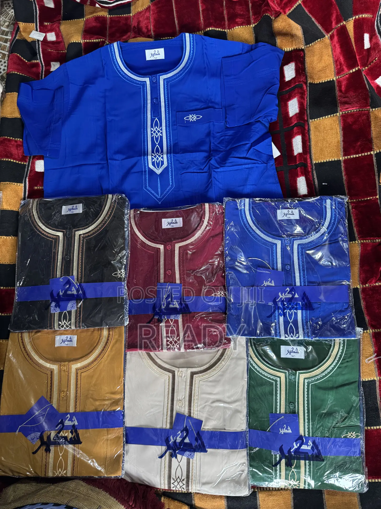Shortsleeves Jalabiya (6colours)