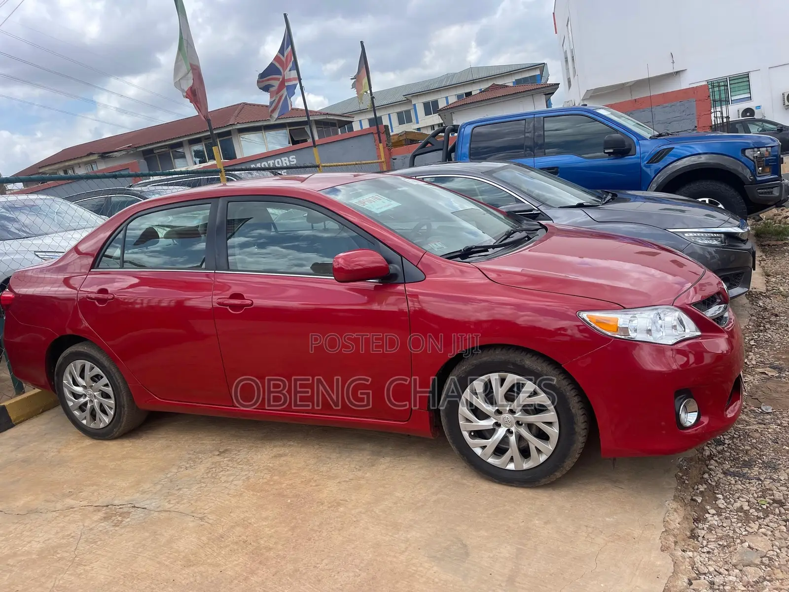 Toyota Corolla LE 4dr Sedan (1.8L 4cyl 4A) 2013 Red