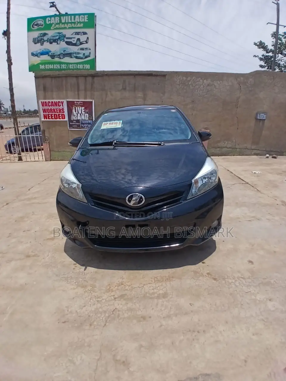 Toyota Vitz 2014 Black
