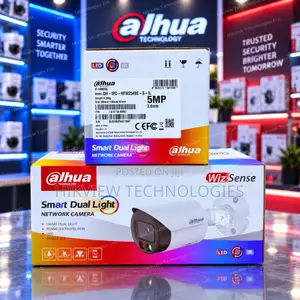 DAHUA IPC-HFW2549S-S-IL5MP Smart Dual Light Fixed-Focal Bullet WizSen.