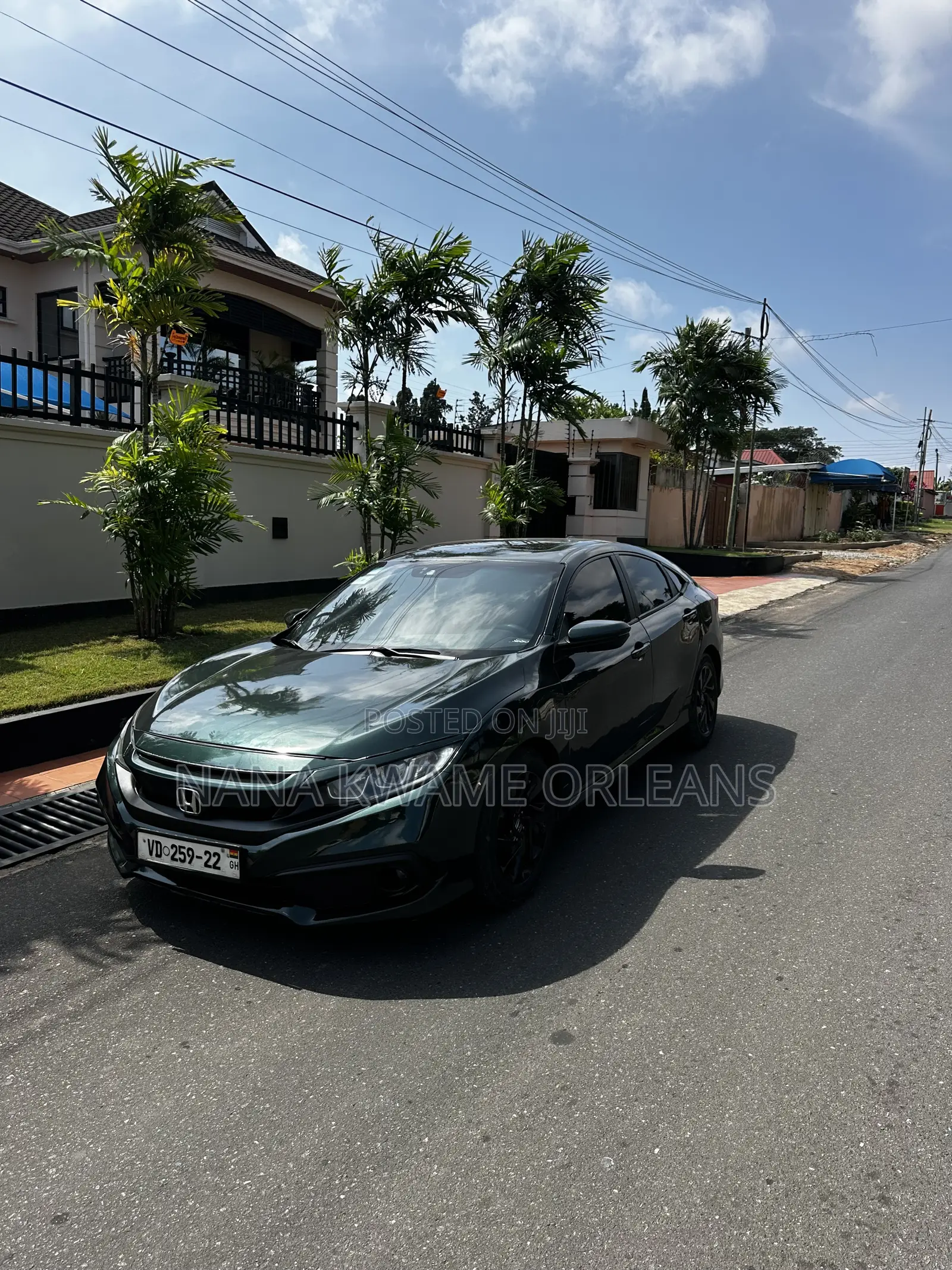 Honda Civic EX-L Sedan 2018 Green
