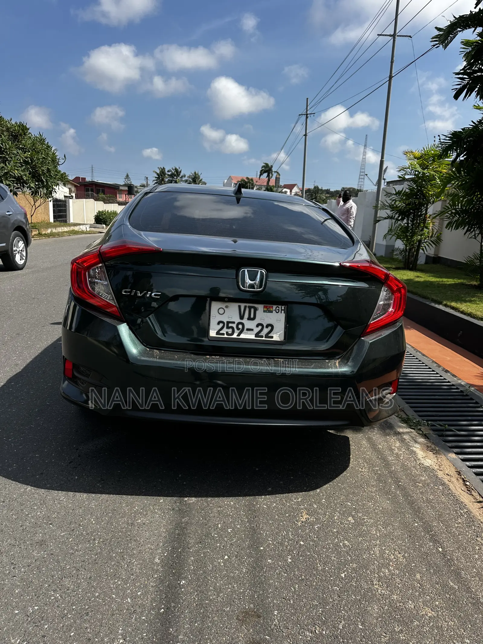 Honda Civic EX-L Sedan 2018 Green