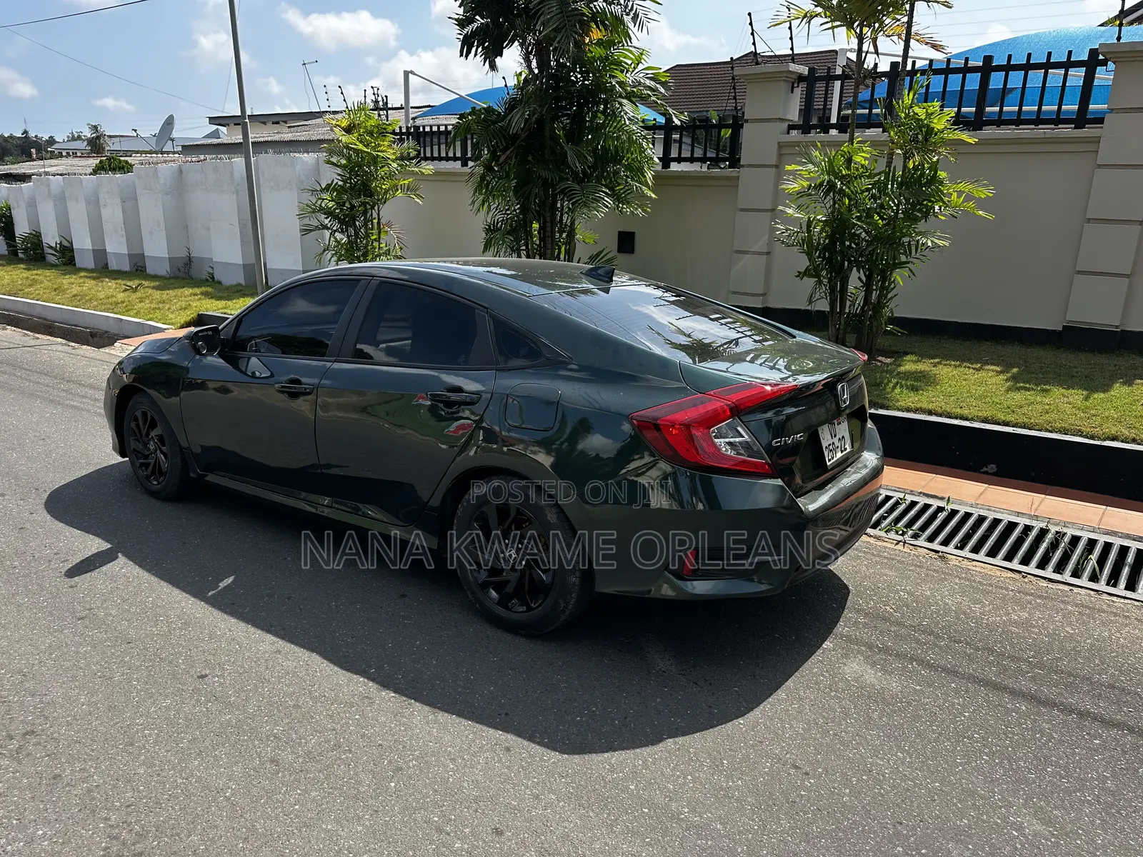 Honda Civic EX-L Sedan 2018 Green