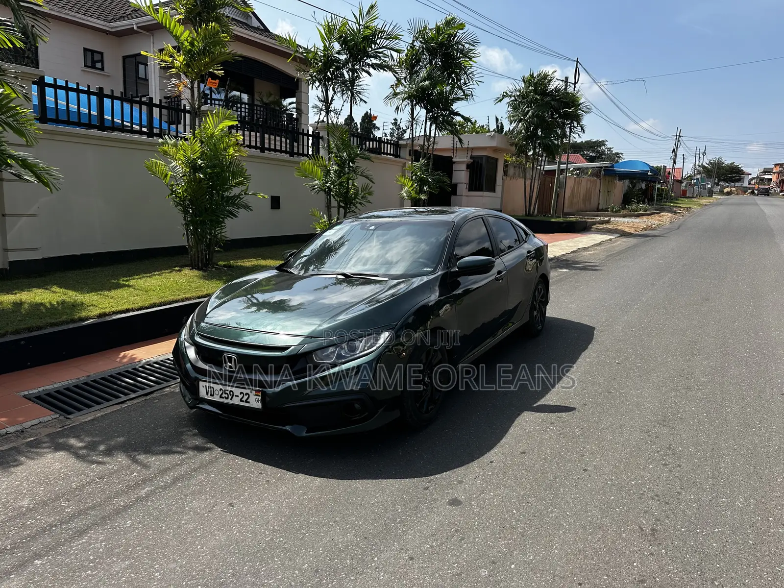 Honda Civic EX-L Sedan 2018 Green
