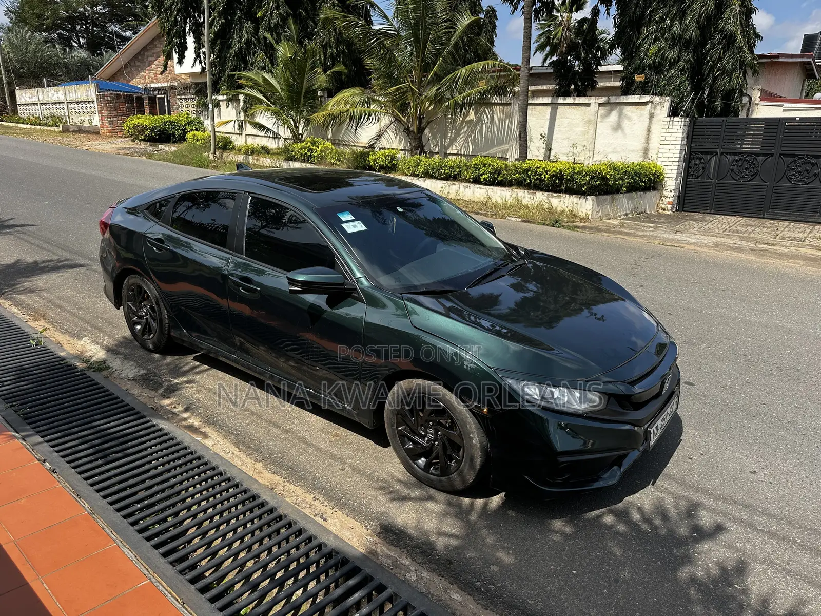 Honda Civic EX-L Sedan 2018 Green
