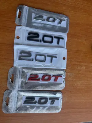 Honda Accord 2.0T Emblem Badge Rear Trunk Liftgate Sticker 2.0 T