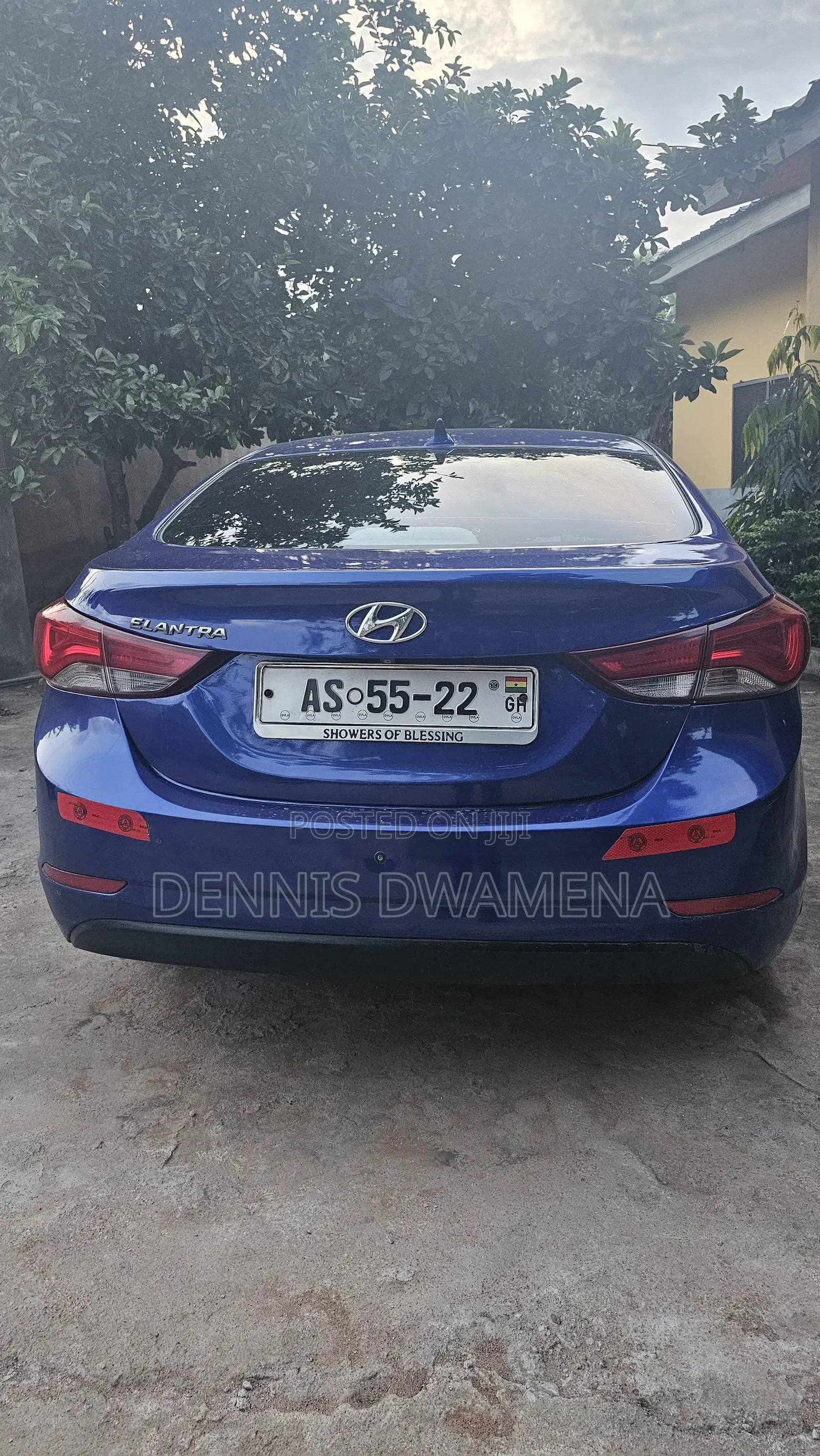 Hyundai Elantra Limited 4dr Sedan (1.8L 4cyl 6A) 2015 Blue