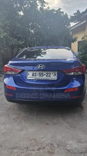 Hyundai Elantra Limited 4dr Sedan (1.8L 4cyl 6A) 2015 Blue