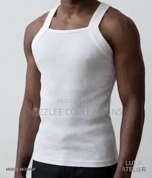 3in1 Share Cut Singlet for Men M-2xl