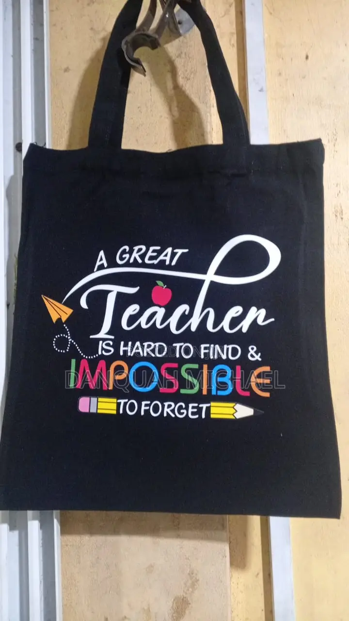 Tote Bags ( Cream and Black )