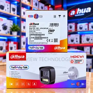 DAHUA HAC-HFW1200TLM-IL-T2MP Smart Dual Light HDCVI Two-Way Talk Fixed