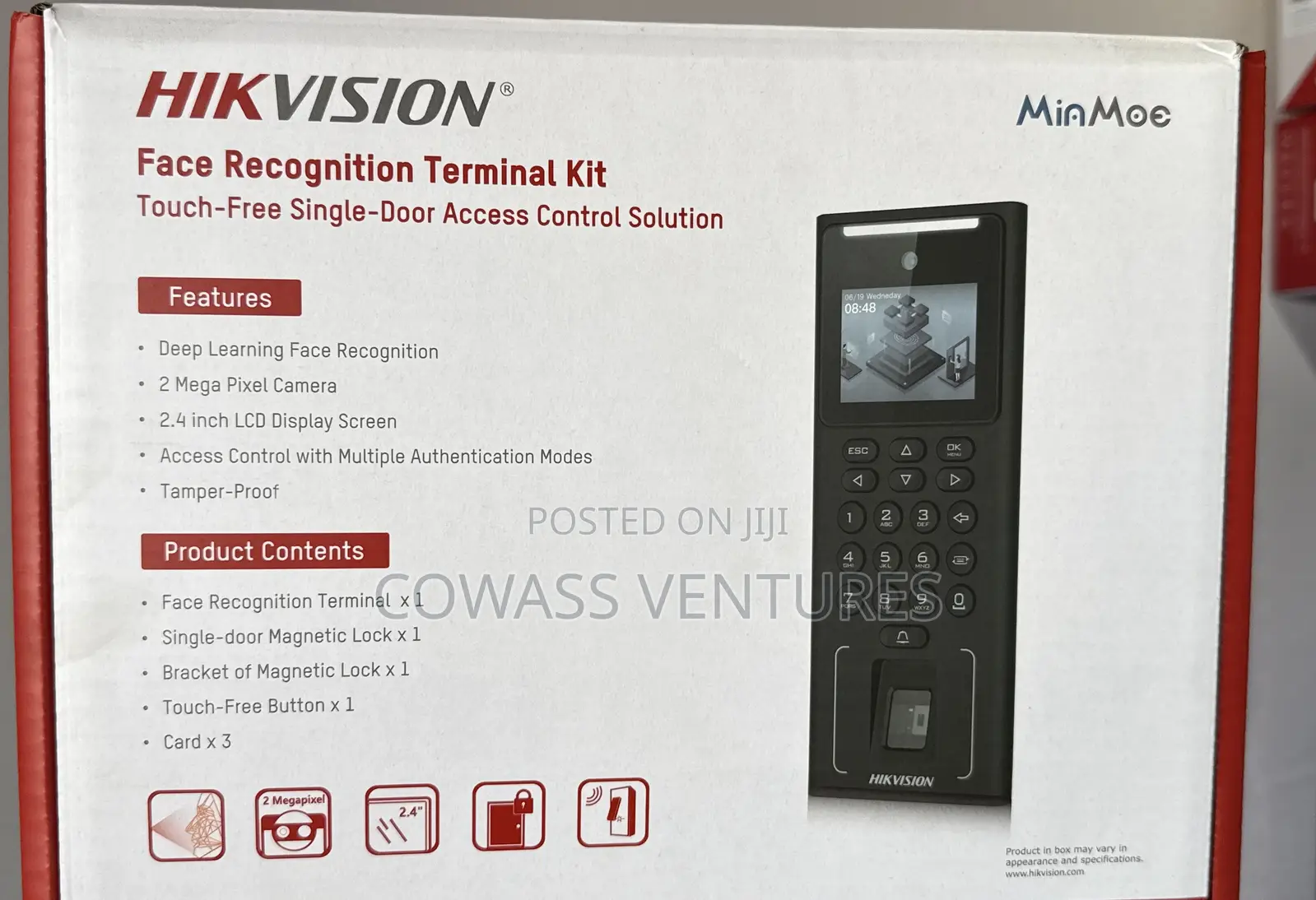 Hikvision Face Recognition Terminal Kit