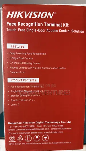 Hikvision Face Recognition Terminal Kit