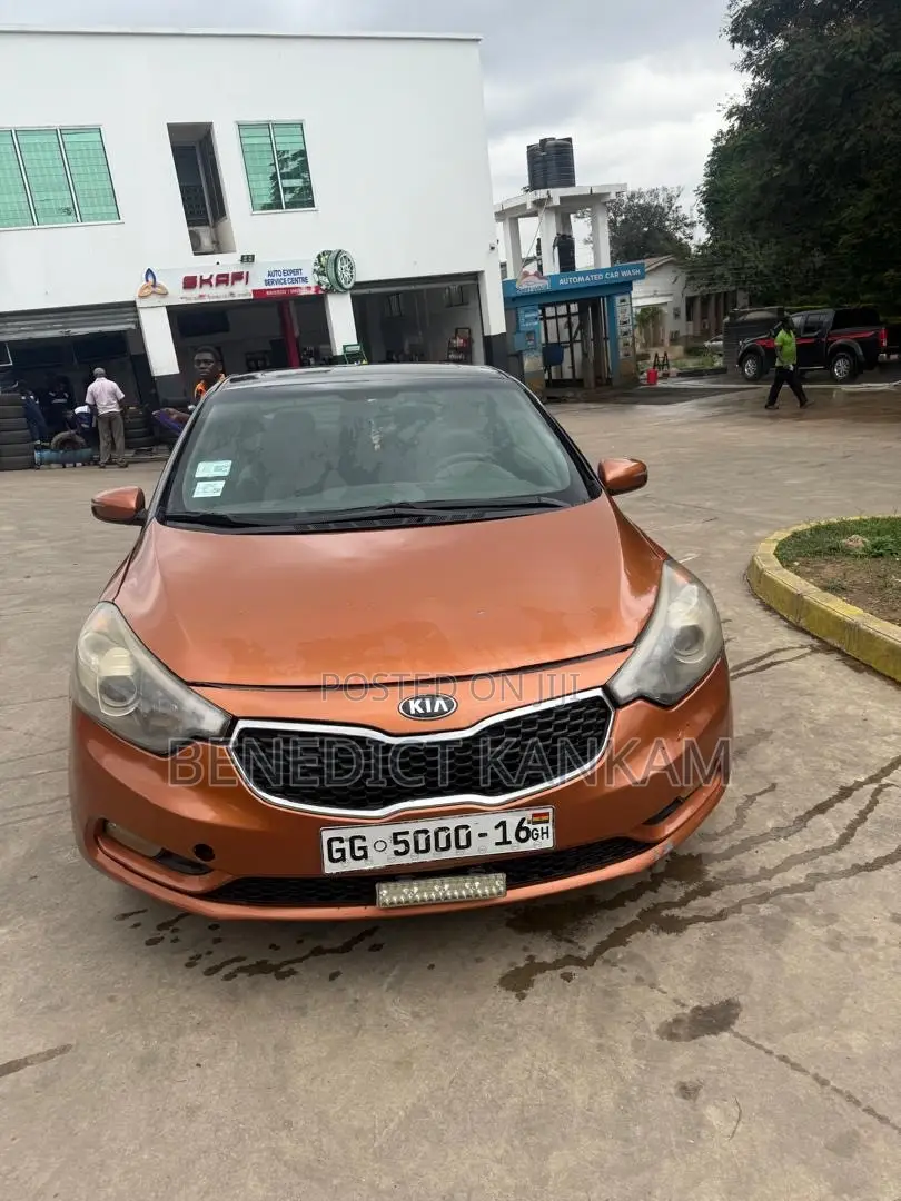Kia Forte EX Sedan 2015 Orange
