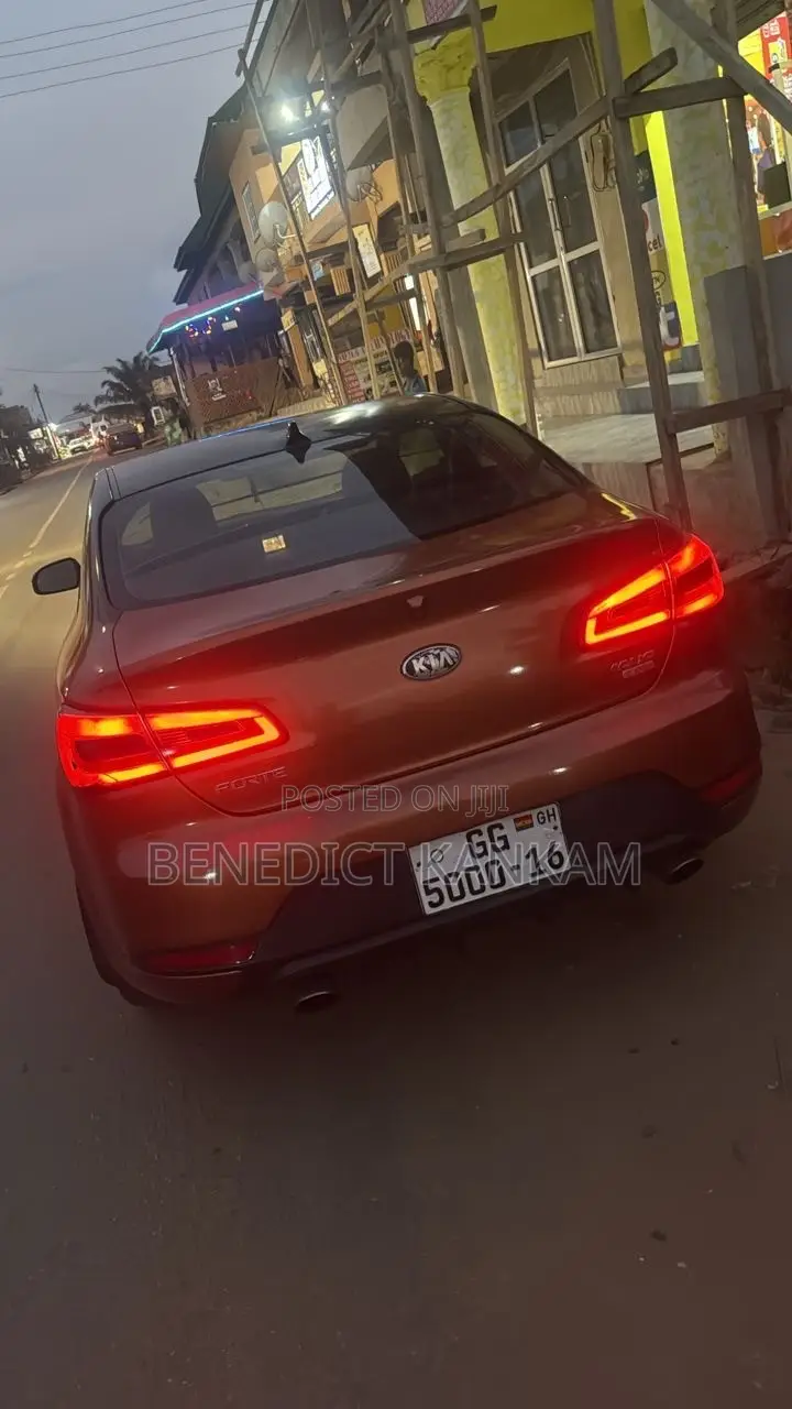 Kia Forte EX Sedan 2015 Orange