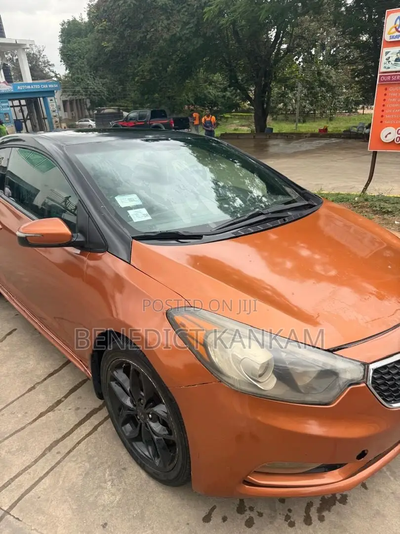 Kia Forte EX Sedan 2015 Orange