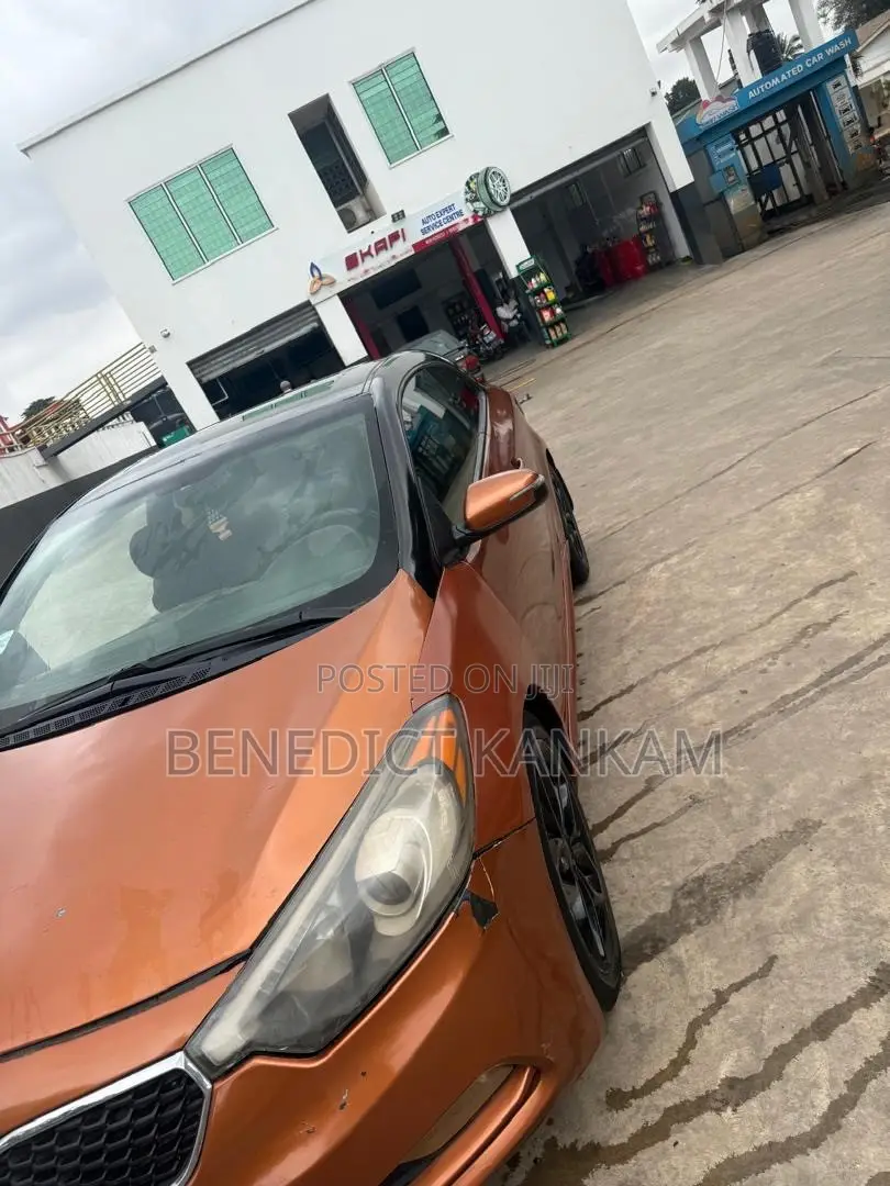 Kia Forte EX Sedan 2015 Orange