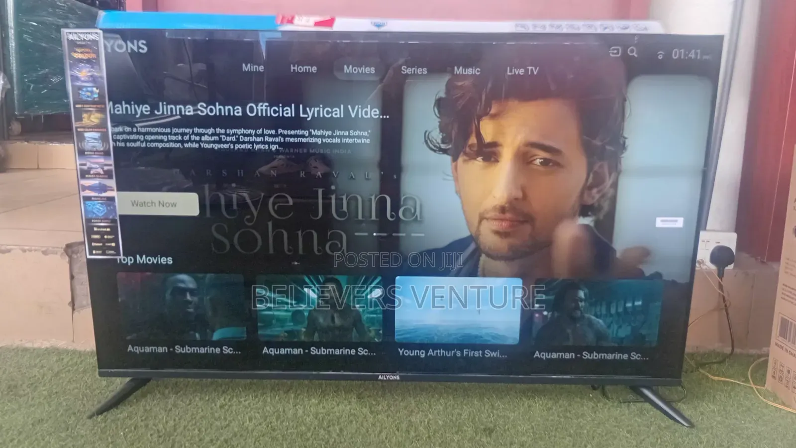 Ailyons 50-Inch TV – Clear Pictures and Powerful Entertainment