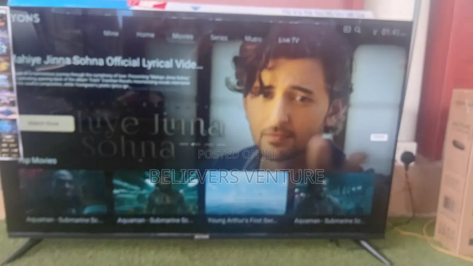 Ailyons 50-Inch Smart TV – Experience Entertainment in Style