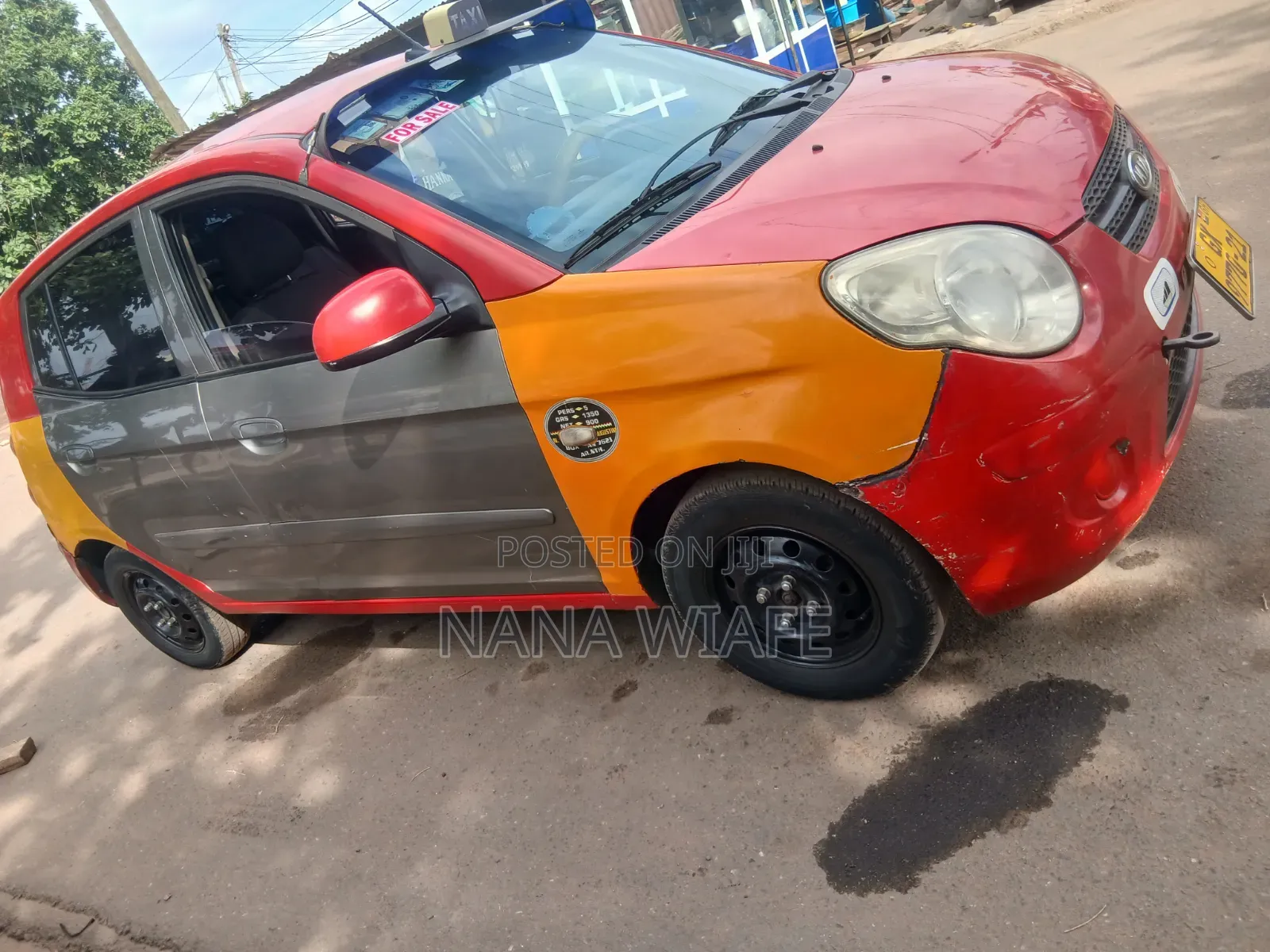 Kia Morning 2011 Red