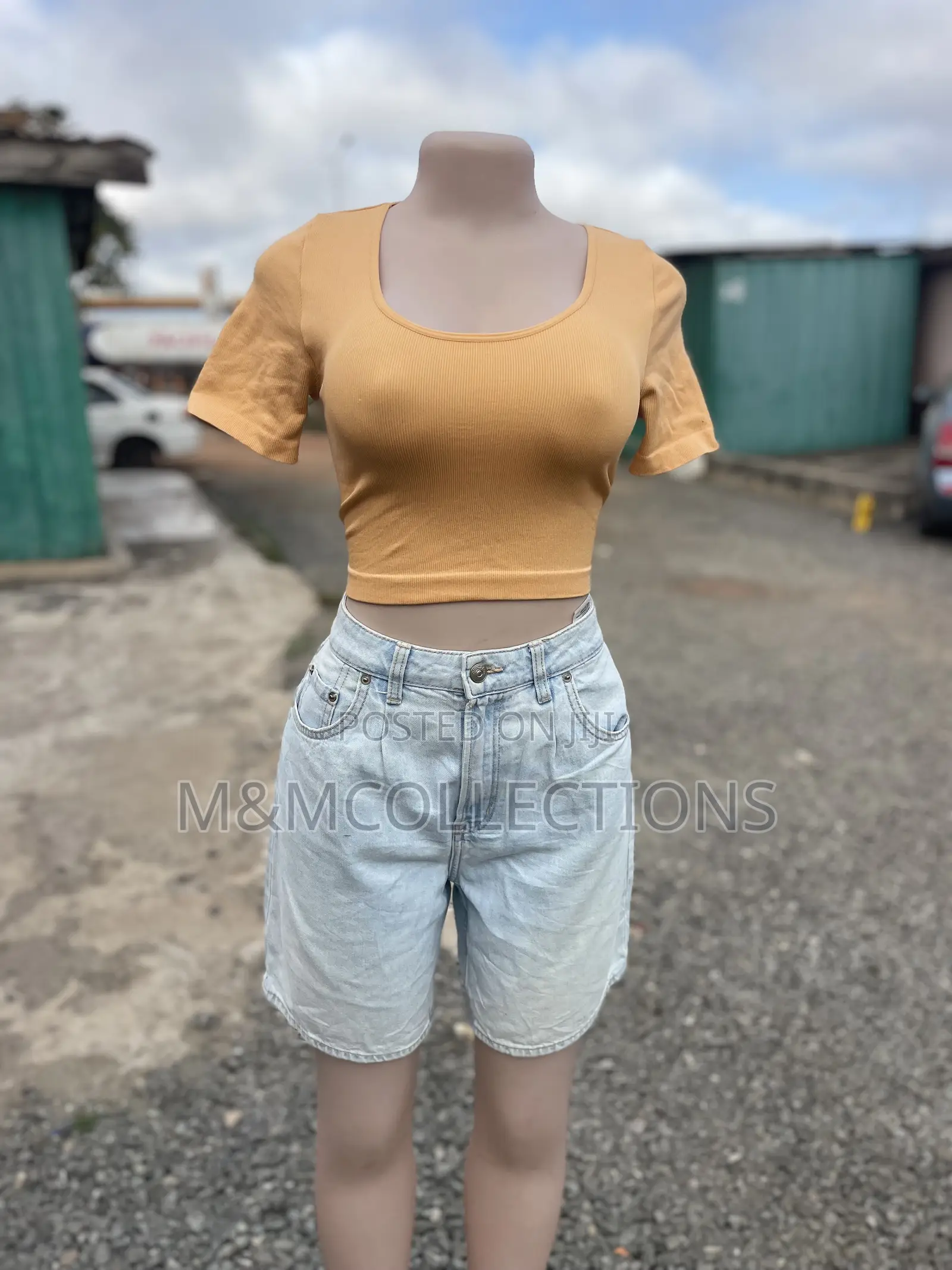 Women’s Crop Top Orange