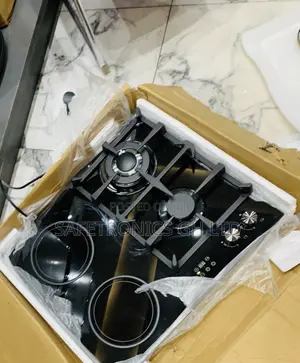 Newly Virtual Kenwood Glass 2 Electric 2 Gas Hob (Black)