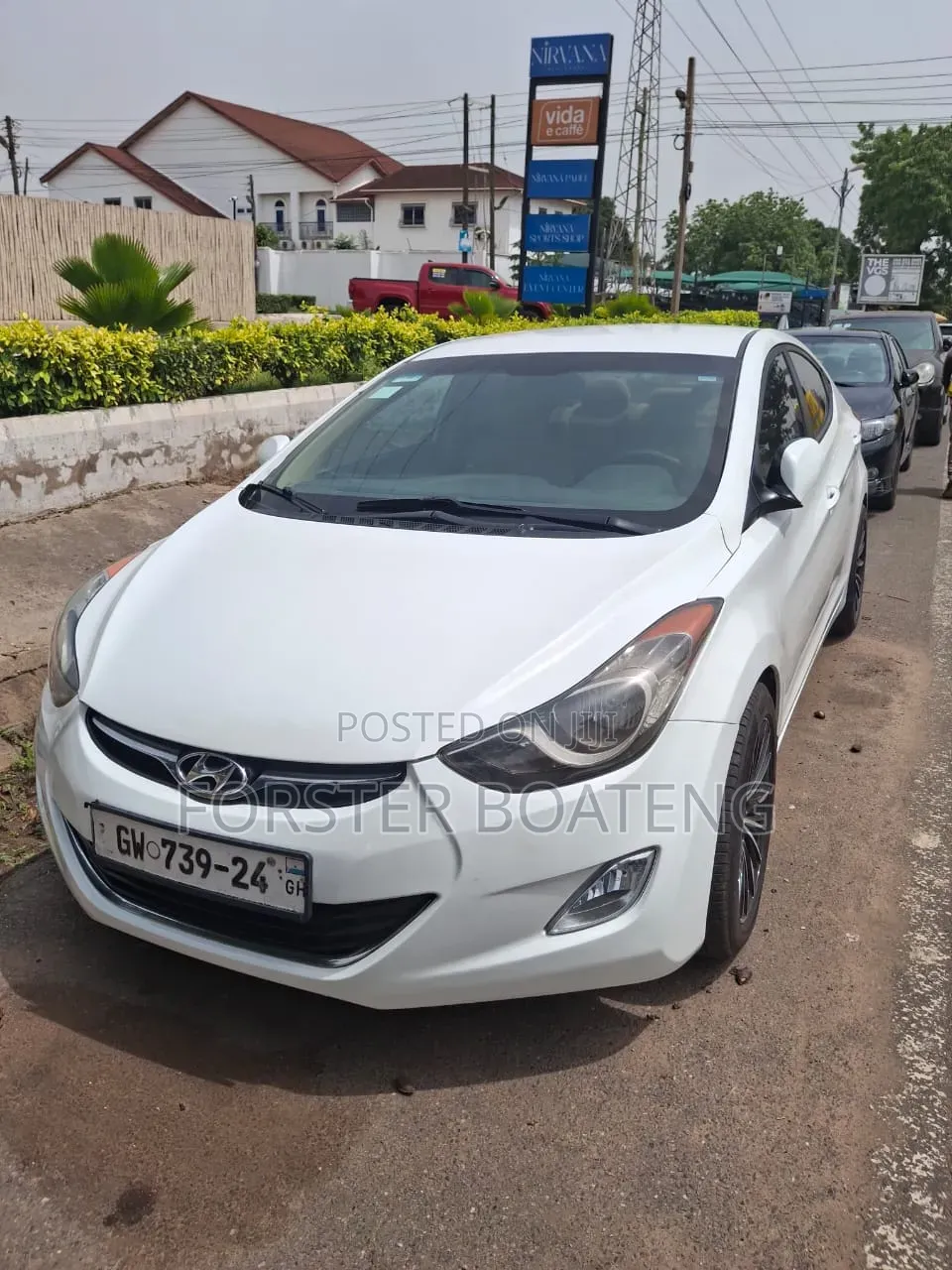 Hyundai Elantra 2013 White