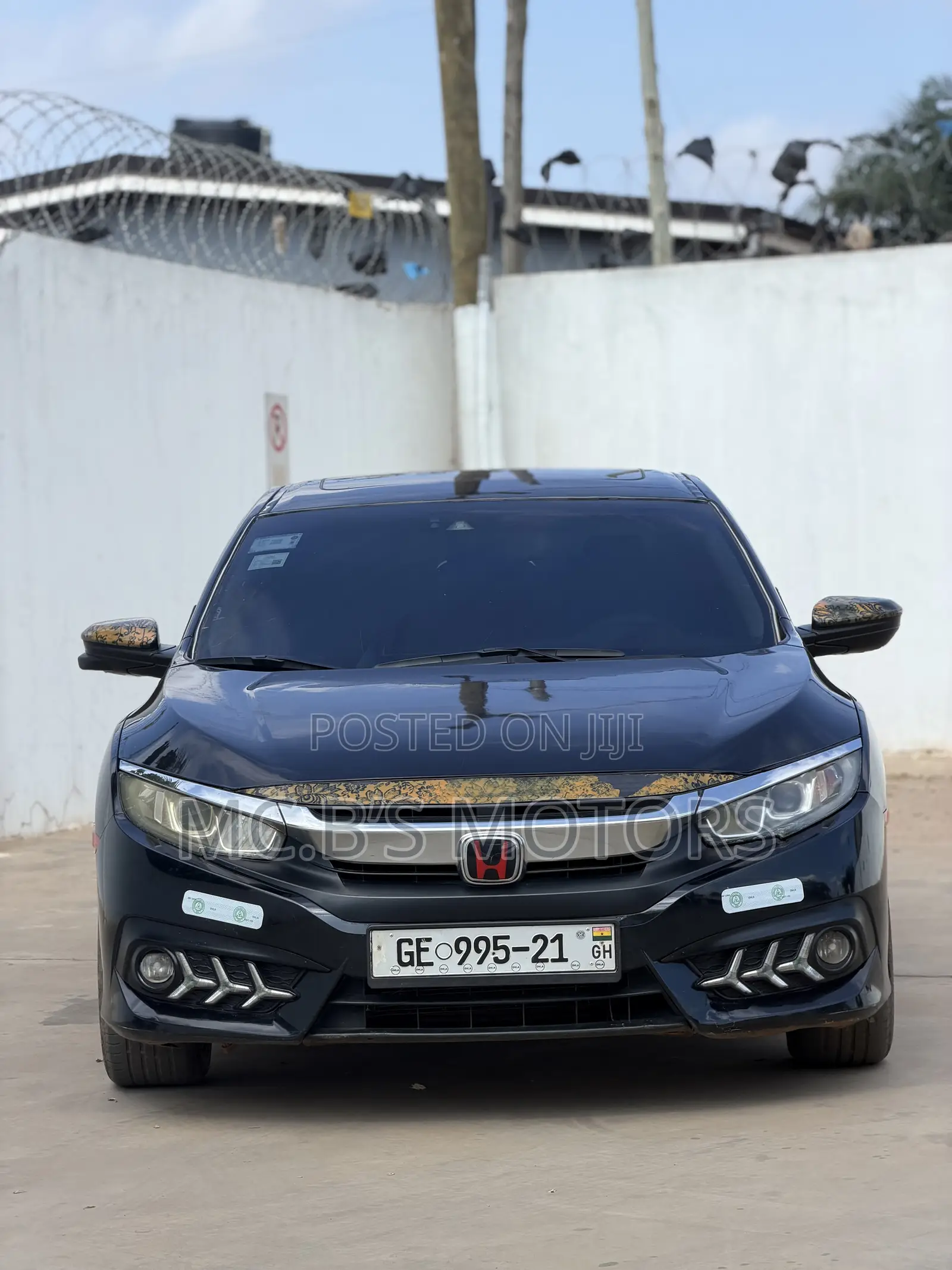 Honda Civic EX Sedan 2018 Black