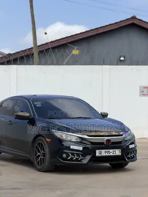 Honda Civic EX Sedan 2018 Black