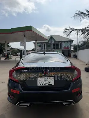 Honda Civic EX Sedan 2018 Black