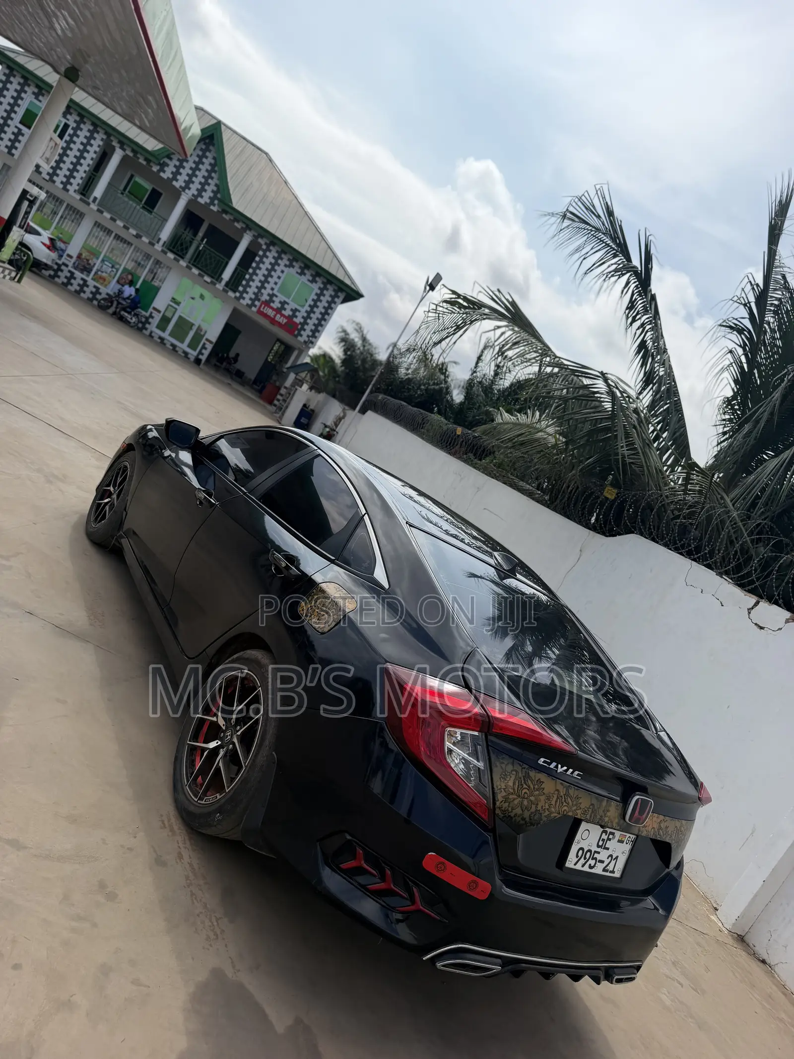 Honda Civic EX Sedan 2018 Black