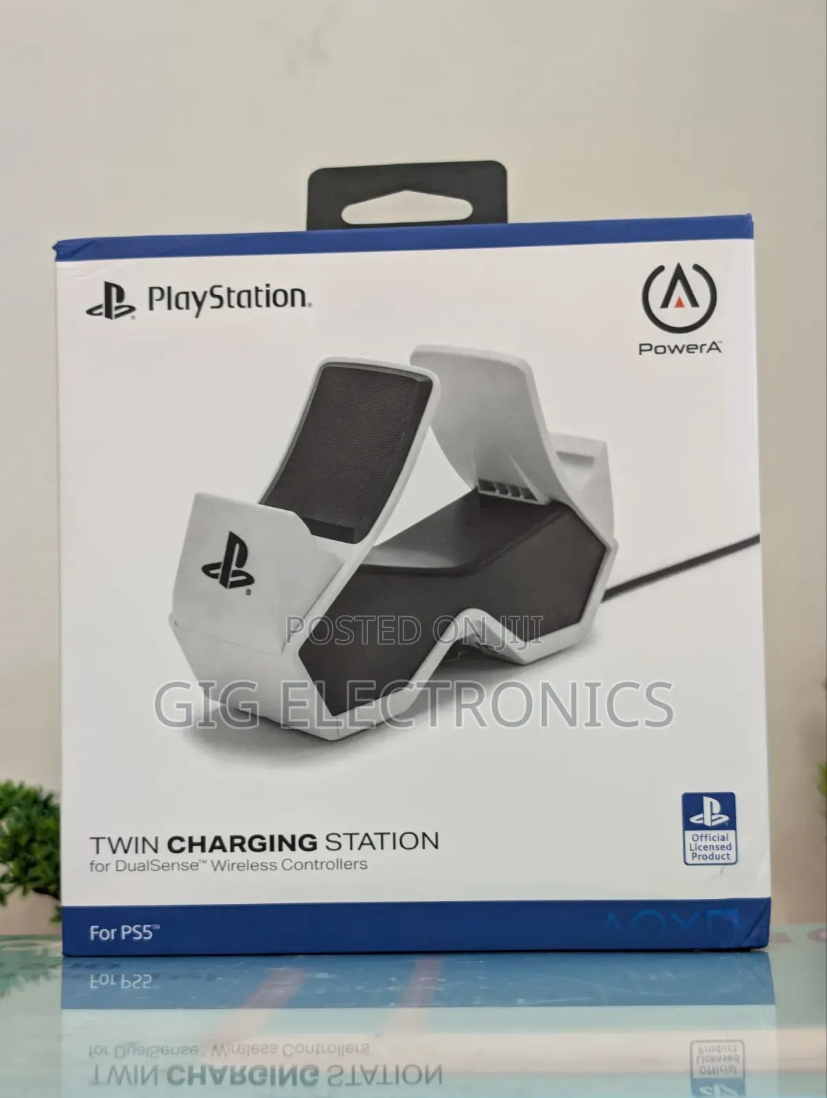 PowerA Twin Charging Station for PS5 DualSense Wireless Controllers