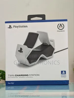 PowerA Twin Charging Station for PS5 DualSense Wireless Controllers