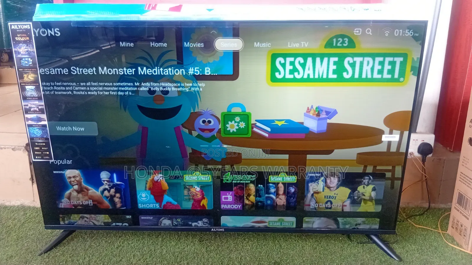 Upgrade Your Home With AILYONS 50” Smart TV 50inches