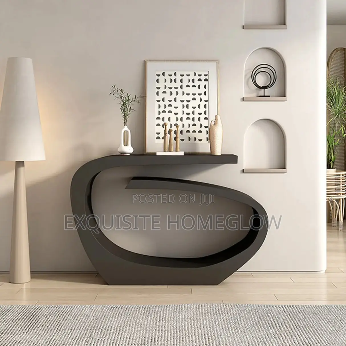 Minimalistic G-Shaped Console/Hallway Table( 130cm)