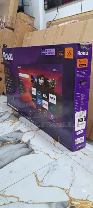 ROKU 55" QLED Plus Series MiniLed UHD Smart Apple Airplay Bluetooth