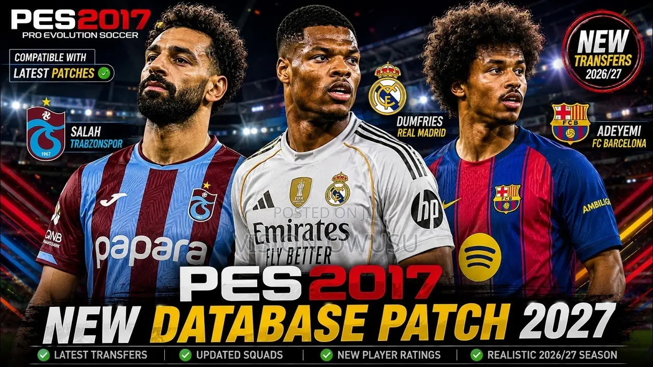 PES 2017 Patch to 27