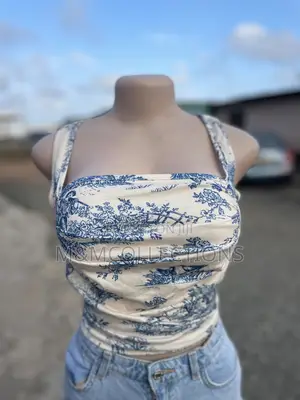 Women's Floral Print Crop Top