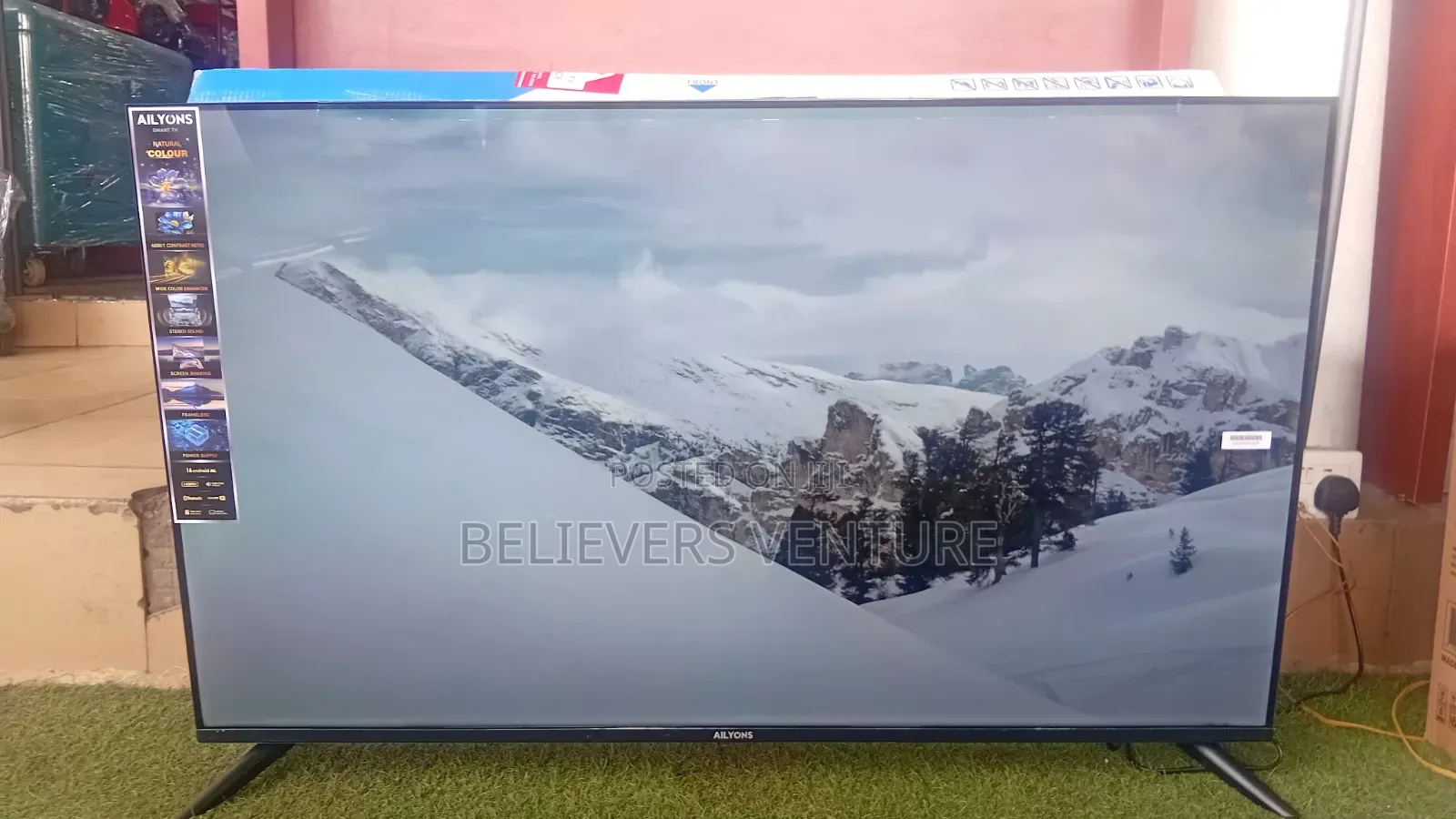 Ailyons 50-Inch TV – Big Screen Experience at Home