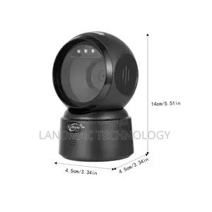 Desktop BT, Wireless and Rechargeable Barcode Scanner Platform Device