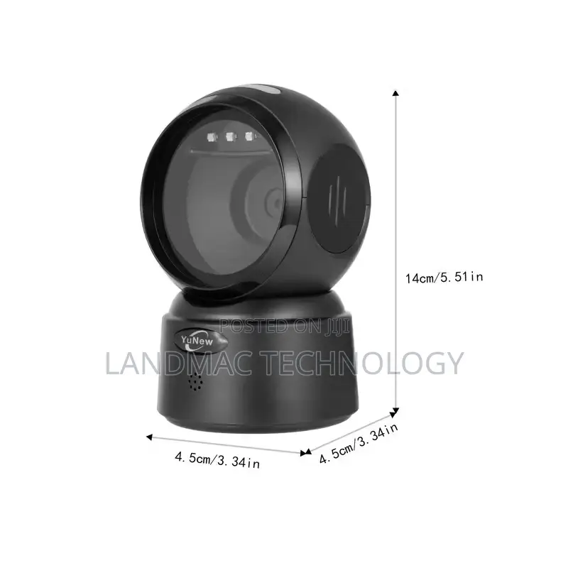 Desktop BT, Wireless and Rechargeable Barcode Scanner Platform Device