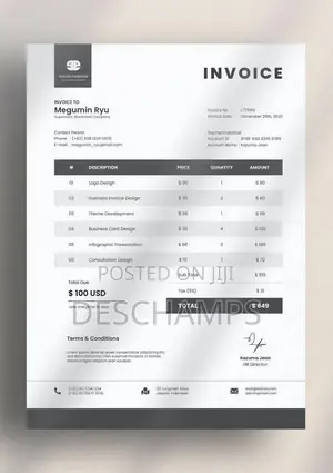 Invoice Design for Your Business