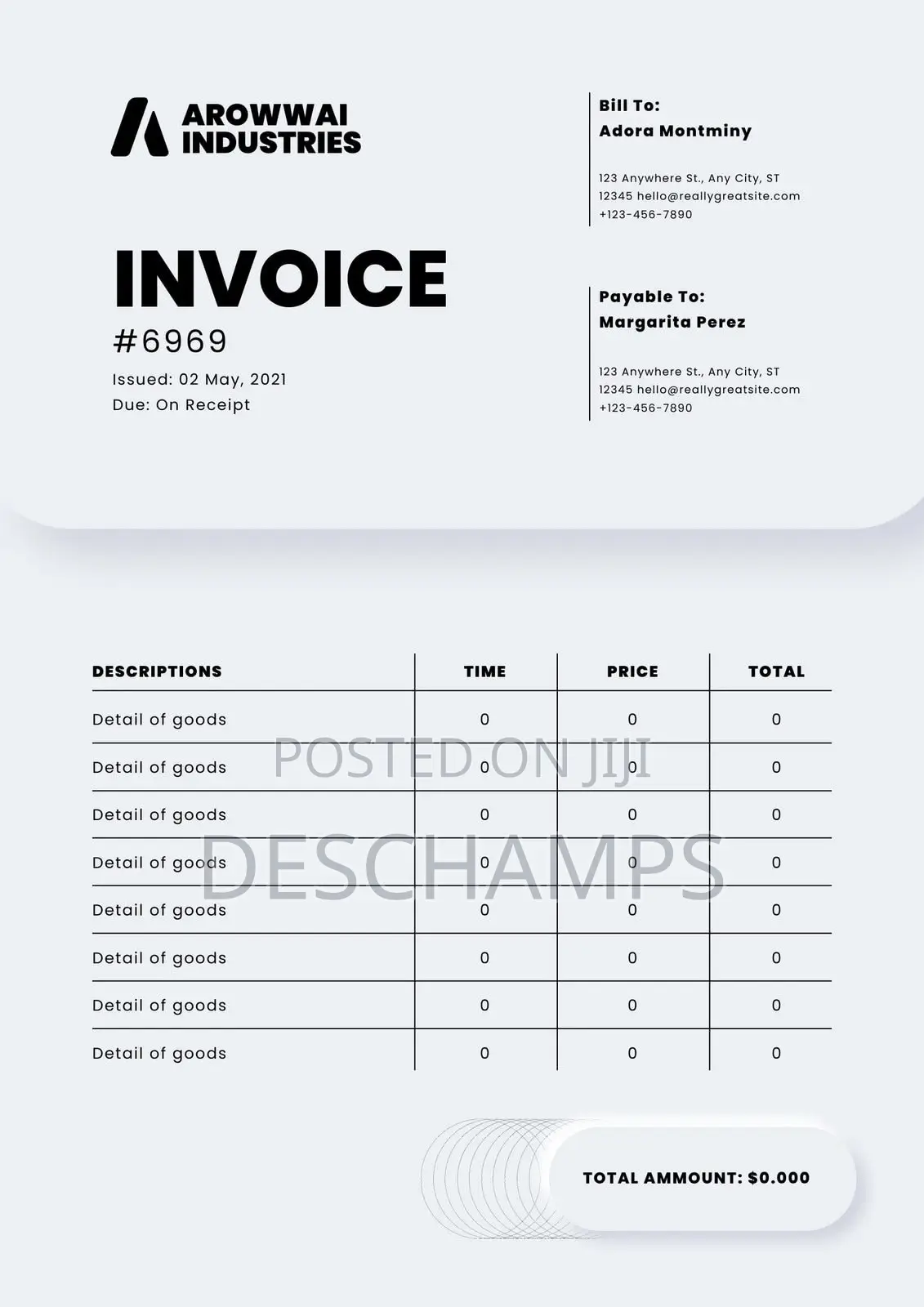 Invoice Design for Your Business