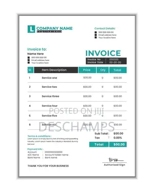 Invoice Design for Your Business