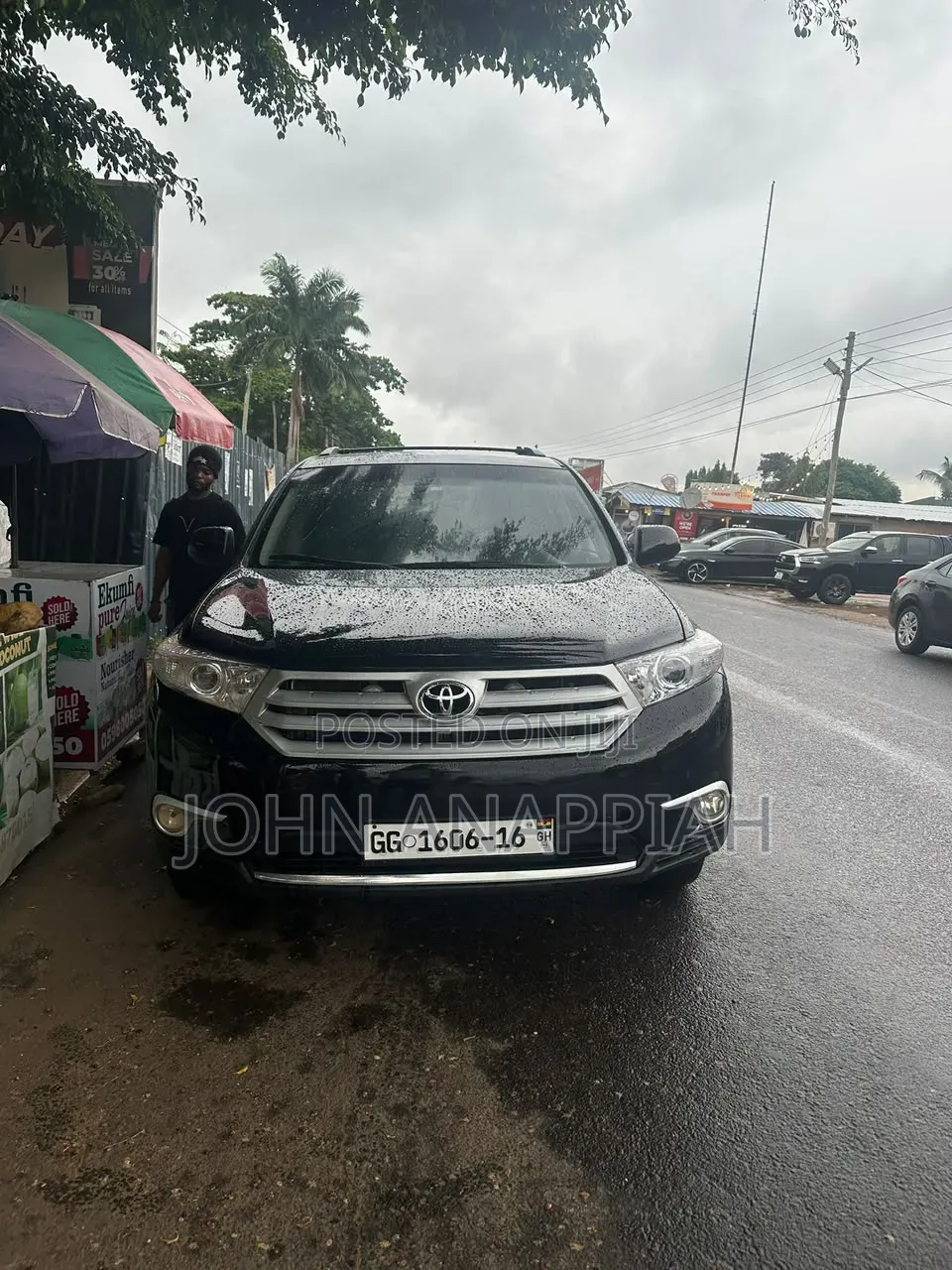 Toyota Highlander 3.5L 4WD 2013 Black