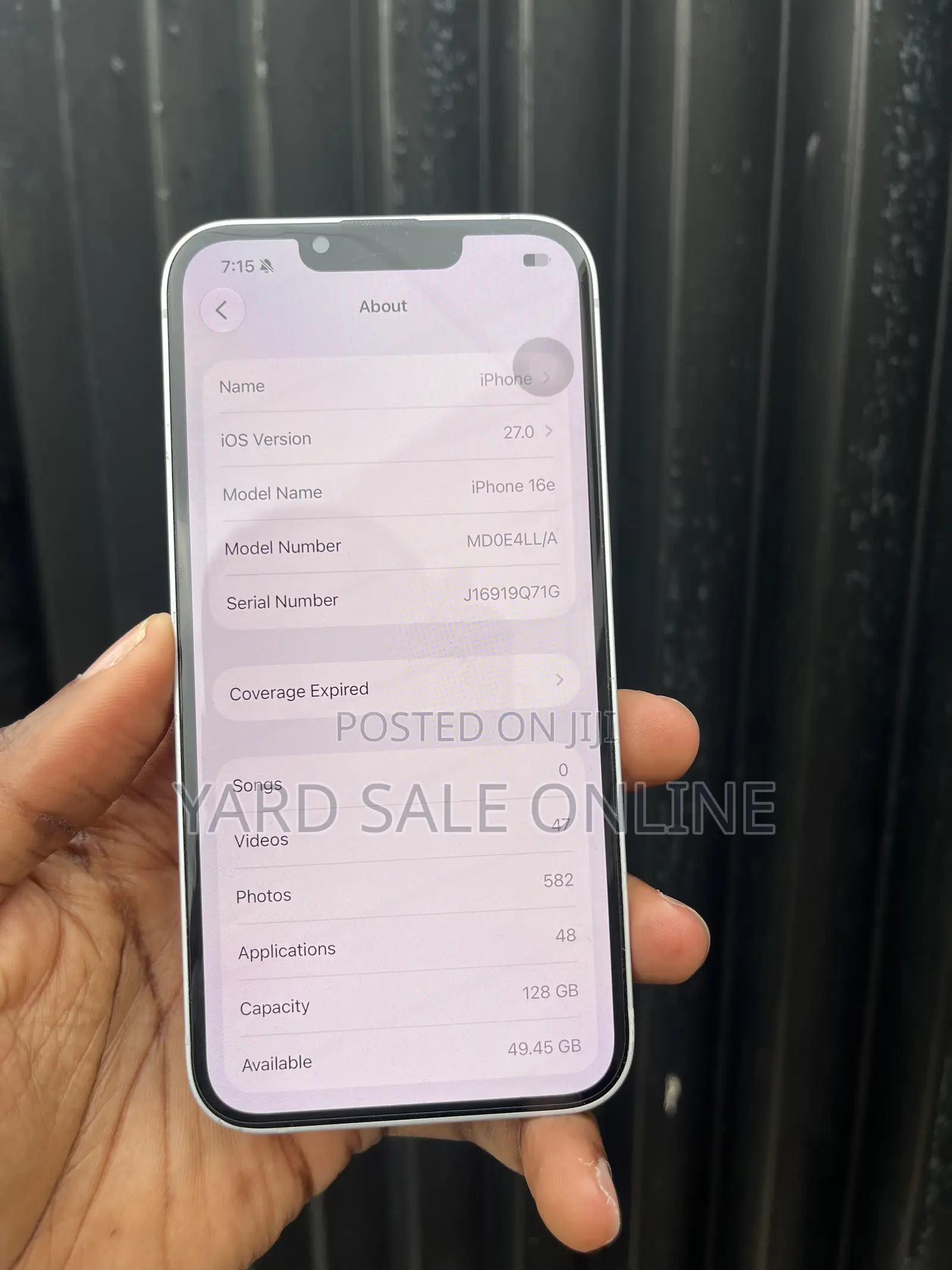 Apple iPhone 16e 128 GB White