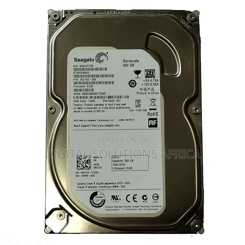 Seagate 3.5 500GB Hard Disk