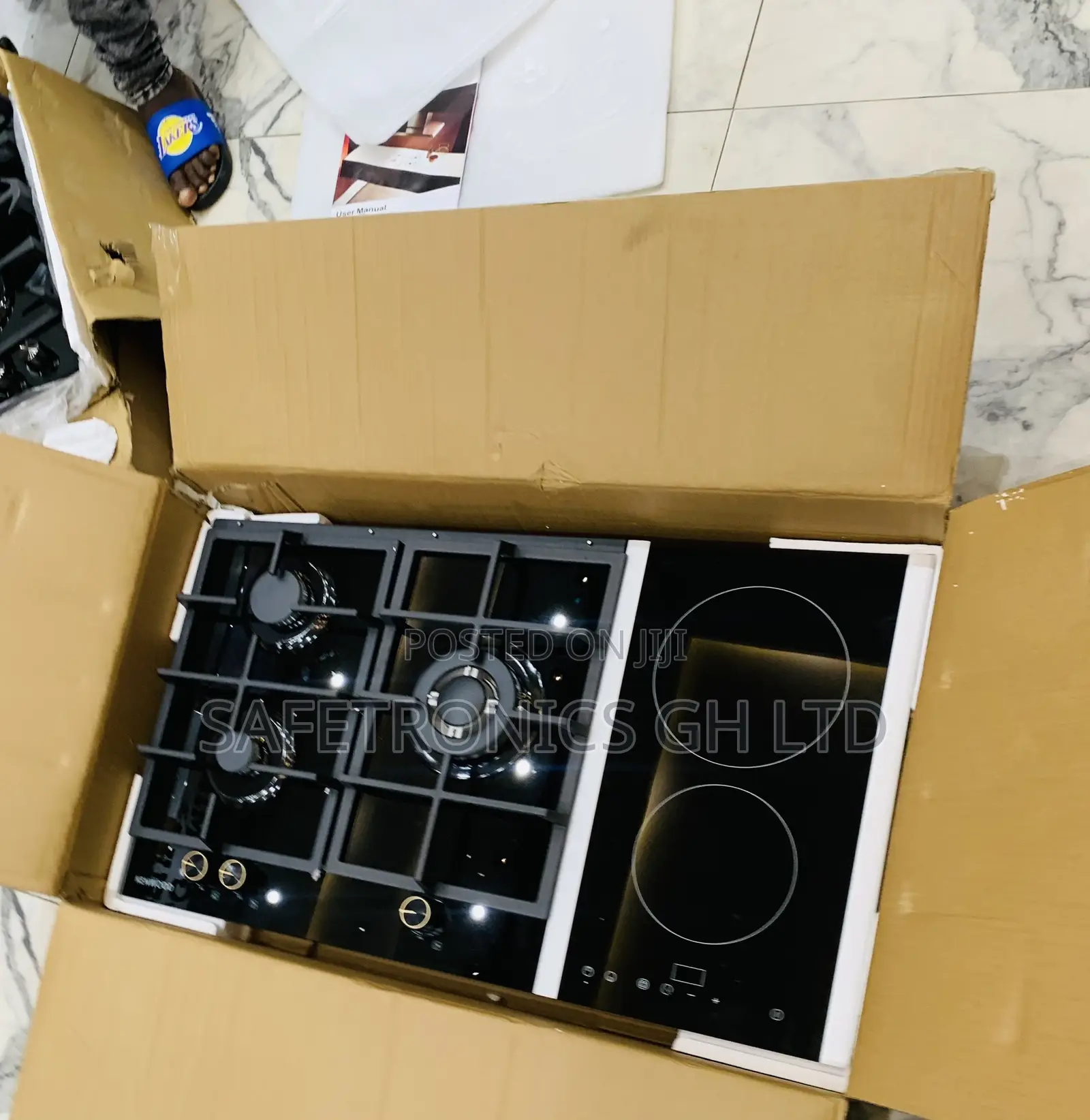 Ultra Best 2 Electric Kenwood 3 Gas Black Hob