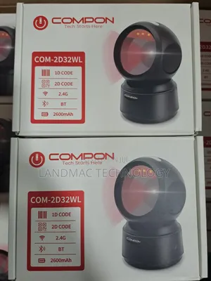 Desktop BT, Wireless and Rechargeable Barcode Scanner Platform Device